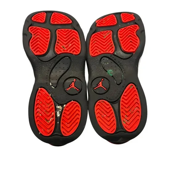 Nike Air Jordan Shoes Toddler‎ 8 C 6 Rings Pink Atmosphere Glossy Sneakers - Picture 10 of 10